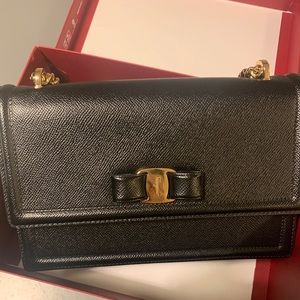 Salvatore Ferragamo Vara Bow Flap Bag